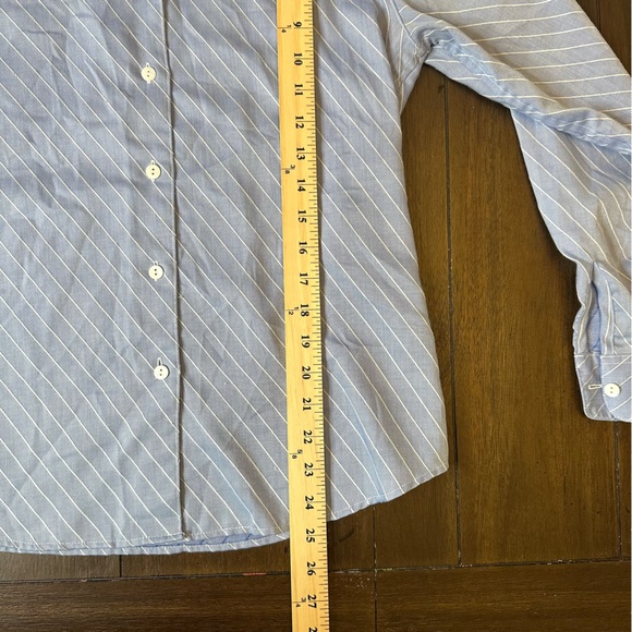 Foxcroft Button Down with Wear on the back (See Picture) - Picture 8 of 8